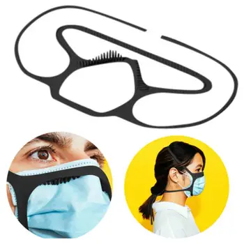 

Unisex Anti-Fog Reusable Support Outer Bandage Face Cover Holder Bracket Increases Breathing Space Mouth Caps Washable