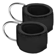 Фитнес силовая тренировка ноги кольцо на лодыжки ремень сопротивление группа тяга веревка аксессуары Спортивное Защитное снаряжение Пояс для тяжелой атлетики