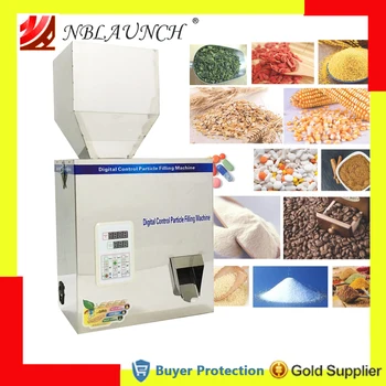 Cheap Granular Filling Machine Tea Leaf Packing Particle Powder Filler Racking Machine Rice Nut Sesame Scale Herb Weighing And Filling