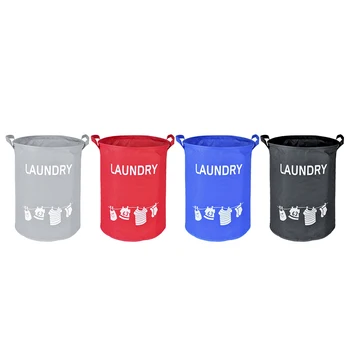 

Junejour 34cm*45cm Clothes Storage Basket Foldable Hamper With Handle Laundry Basket