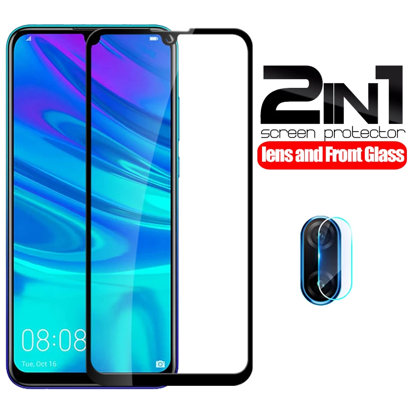 Стекло для объектива камеры 2 в 1 huawei p smart 2019 закаленное стекло hauwei Z psmart psmartZ