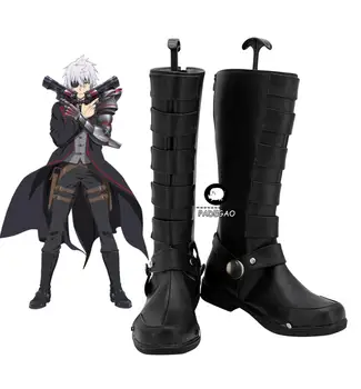

Arifureta Shokugyou de Sekai Saikyou Hajime Nagumo Cosplay Boots Black Shoes Custom Made Any Size