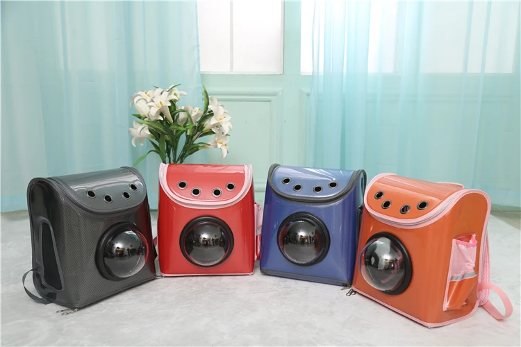 Рюкзак для собак, рюкзак для собак, дышащий кожаный рюкзак для путешествий, мягкая сумка для собак, сумка для собак для переноски на открытом воздухе