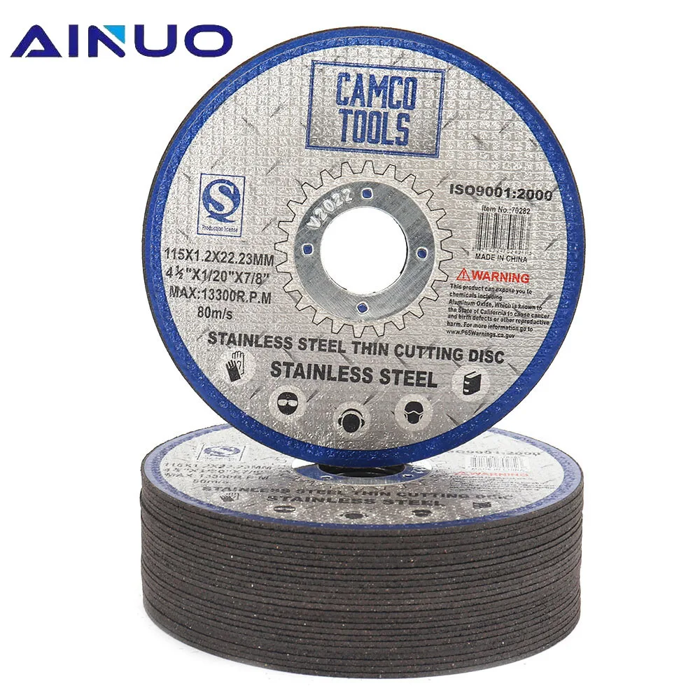 Metall Trennscheibe 115mm 4 1/2 "Edelstahl Cut Off Räder Klappe Schleifen schleifen Discs Winkel Grinder Rad – Detail 4