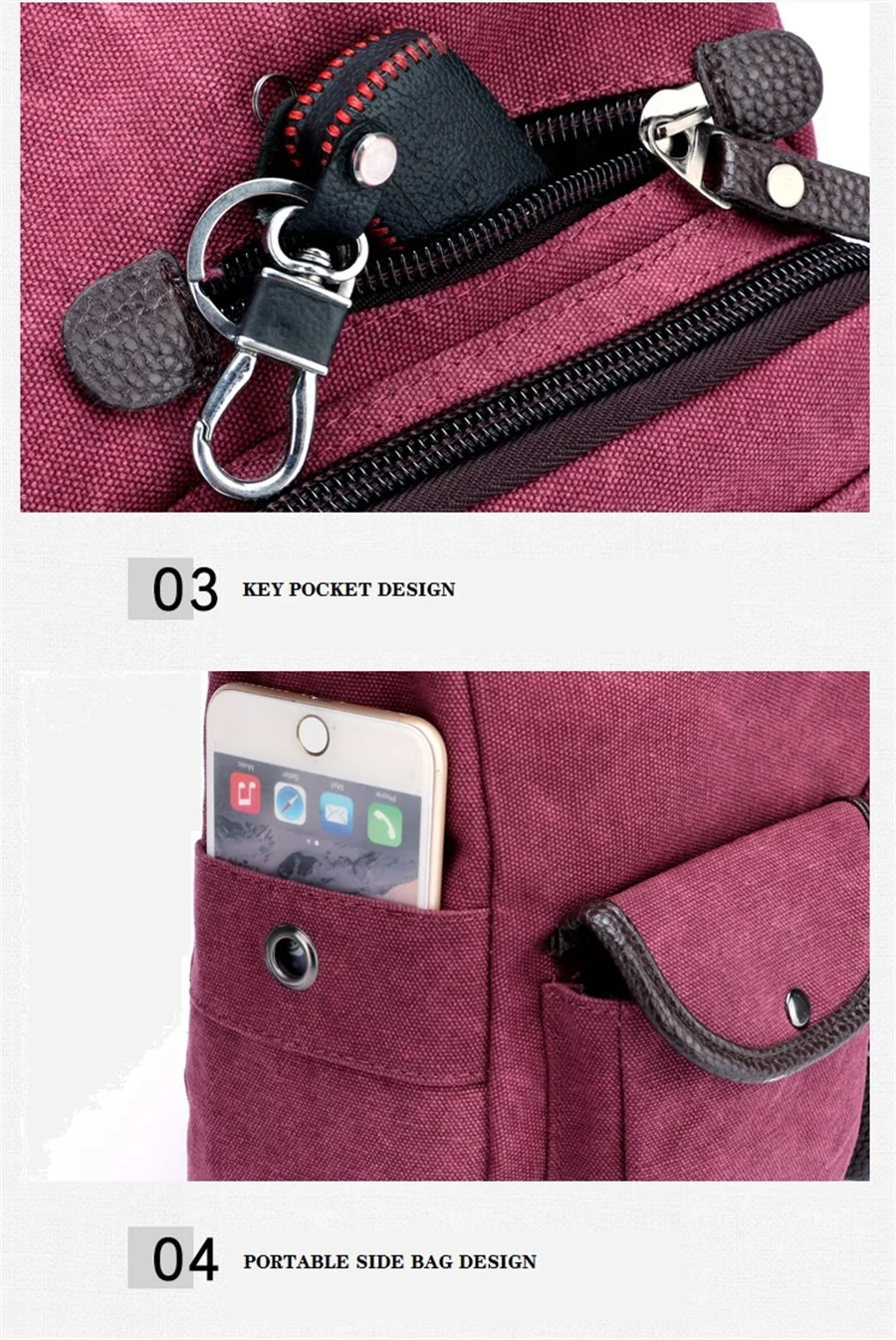 2019 High Quality Canvas Woman Bags Portable Retro Style Canvas Bag Outdoor Travel Leisure Shopping Shoulder Woman Crossbody Bag