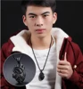 (23mm*35mm)  Open Anatomical Organ Heart Pendant Necklace for Men Stainless Steel Urn for Memorial Locket Necklace Chain 21.6 in 3