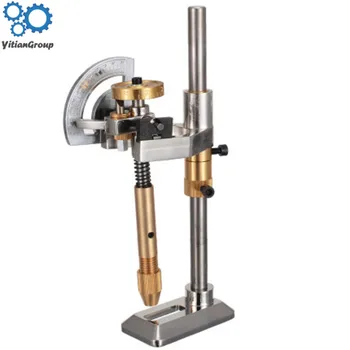 

Gemstone Angle Flat Polishing Copper Manipulator Grinding Machine Height Adjustment Jade Lapidary Faceting Machine With Scale