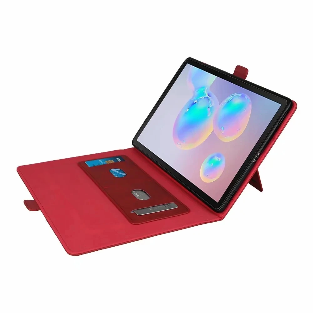Кожаный чехол Премиум для Samsung Galaxy Tab S6 10 5 2019 T860 T865 планшет смарт подставка Чехол +