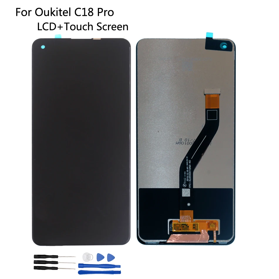 

Original For OUKITEL C18 Pro LCD Display Touch Screen LCD Digitizer Glass Panel Replacement For Oukitel C18 Pro Screen Display