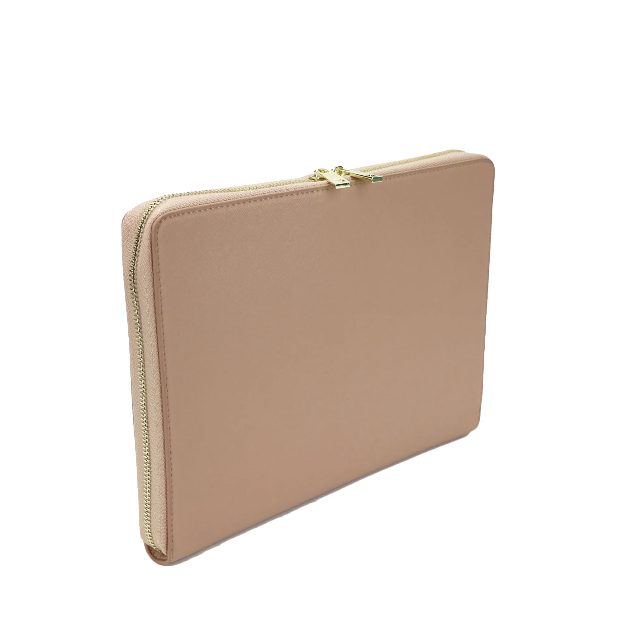 Monogrammed Saffiano Microfiber Leather Sleeve for IPAD Protective Bag for 11
