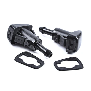 

Partsworld 2PCS Spray Jet Kit Front Windshield Washer Nozzles for Hyundai OEM 986302K100