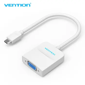 

Vention CGF Type-C Interface to VGA Adapter Converter Cable Analog Video Audio 1080p Type-C Male to VGA Female For Computer