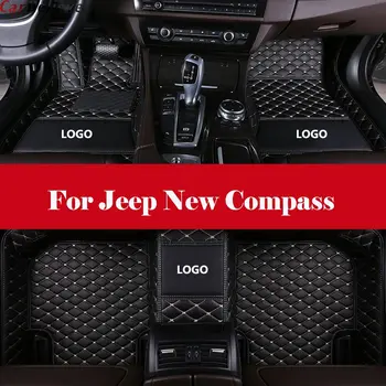 

Custom Fit XPE-Leather All Full Surrounded Waterproof car styling Car Floor Mats For Jeep New Compass