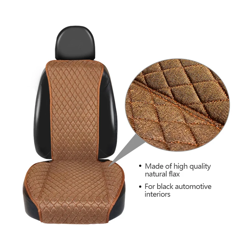 Льняные Подушки для автомобильных сидений подходят большинства автомобилей