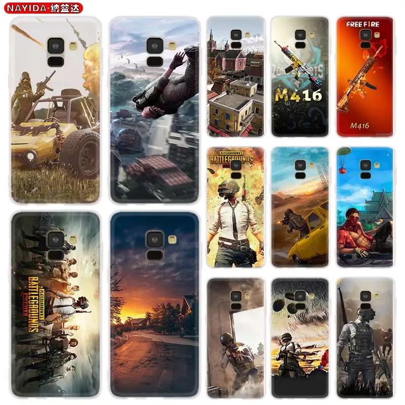 Чехол для телефона Samsung A8 A6 Plus 2018 2017 2016 A10 A30 A40 A50 A71 A70 A80 A90 A9 A7 A5 Star PUBG|Бамперы| |