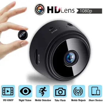 

Mini Wireless Camera 2.4GHz WiFi 1080P Home Security-Camera Night Vision Wireless Remote Motion Detection Video Camera