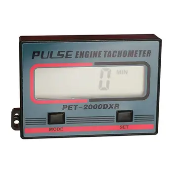 

Motorcycle Tachometer Digital Display Gasoline Engine Tester Accurate Measurement Gauge LED Backlight Motorbike Repair