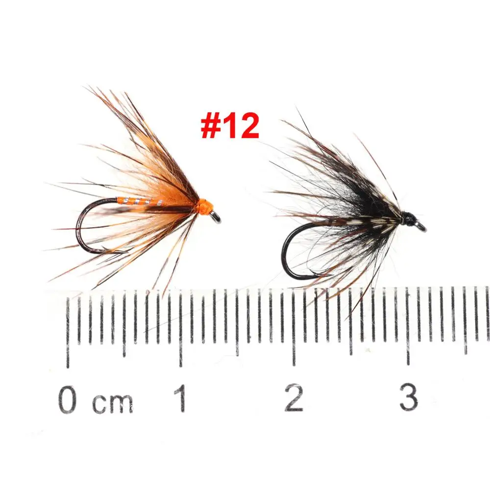 Vampfly 8PCS Size #12 Tenkara Nymph Wet Fly Trout Fishing Fly Soft - Main Image
