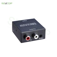 

HDMI-compatible Coaxial or Toslink digital audio signals to analog L/R audio Converter Box Audio Support Audio Output