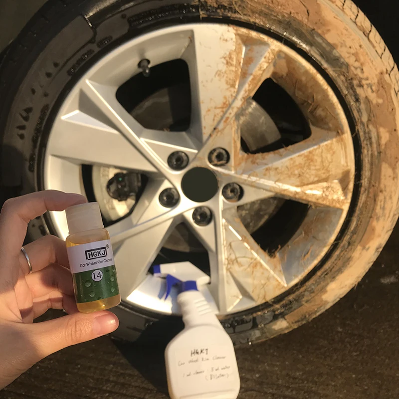 HGKJ-14 20LM Car Wheel Ring Cleaner High Concentrate Detergent To Remove Rust Tire Car Wash Liquid Cleaning Agent