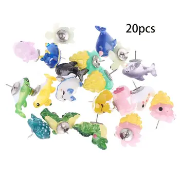 

Push Pin Cartoon Walvis Creatieve Tekening Pin Punaises Plastic Push Pin voor Kalender Display Board Kaarten
