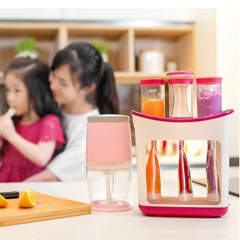 

Baby Food Maker Storage Food Pouches babycook Feeding Container Soft Press Allows For Easy Grip Tool Accessory cozinha infantil