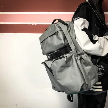 

Chaoku new backpack large capacity couple outdoor backpack student school bag bookbag backpack men