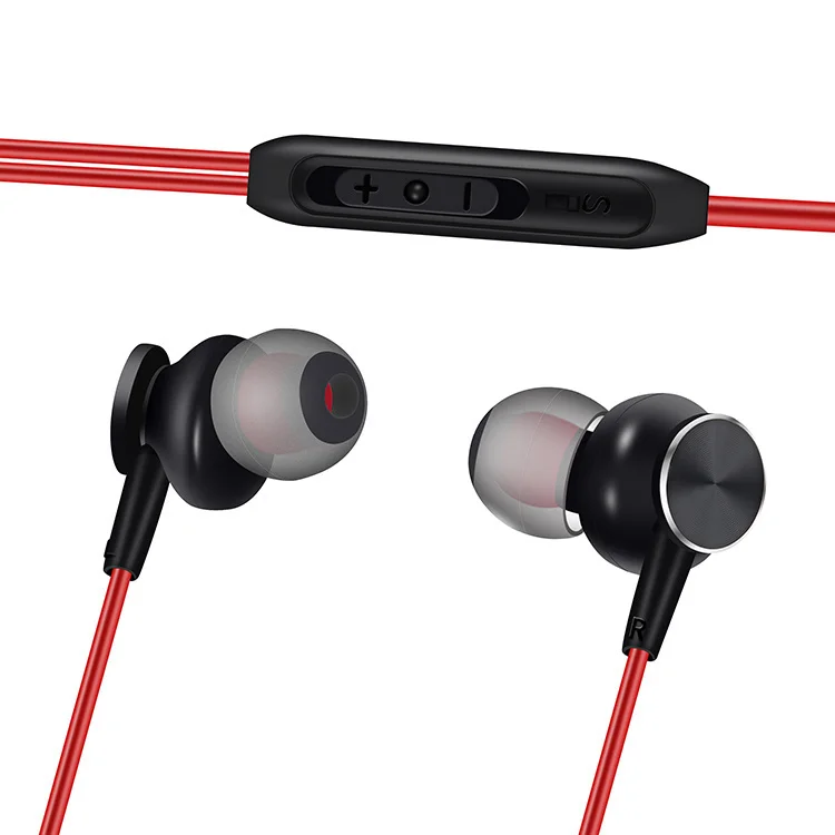 3.5mm Magnets In Ear Earphones Bass Music Headset Earphone Sport Stereo Earbuds With Mic For Phone MP3 Samsung Xiaomi Huawei 