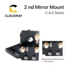 Cloudray CO2 Black Second Laser Mount Mirror 25mm Mirror Mount Integrative Mount For Lase Engraving Machine ► Photo 3/5