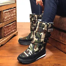 Мужская обувь; модные ботинки для мужчин; zapatos de hombre; мужские теплые зимние ботинки на крючках; зимние ботинки; водонепроницаемые повседневные ботинки с высоким голенищем