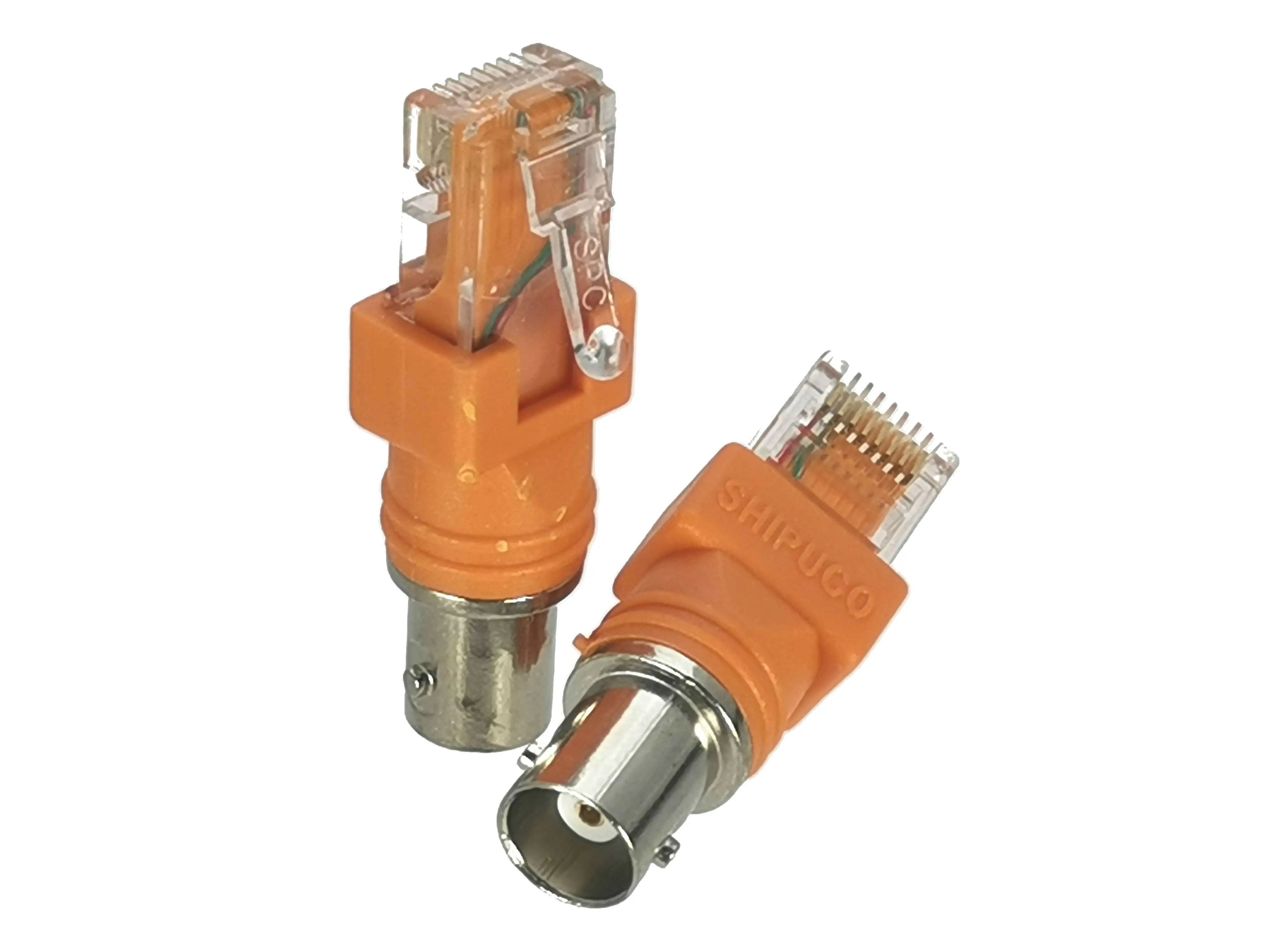 

10Pcs Connector BNC Female jack to RJ45 Male plug RF Adapter Coaxial High Quanlity
