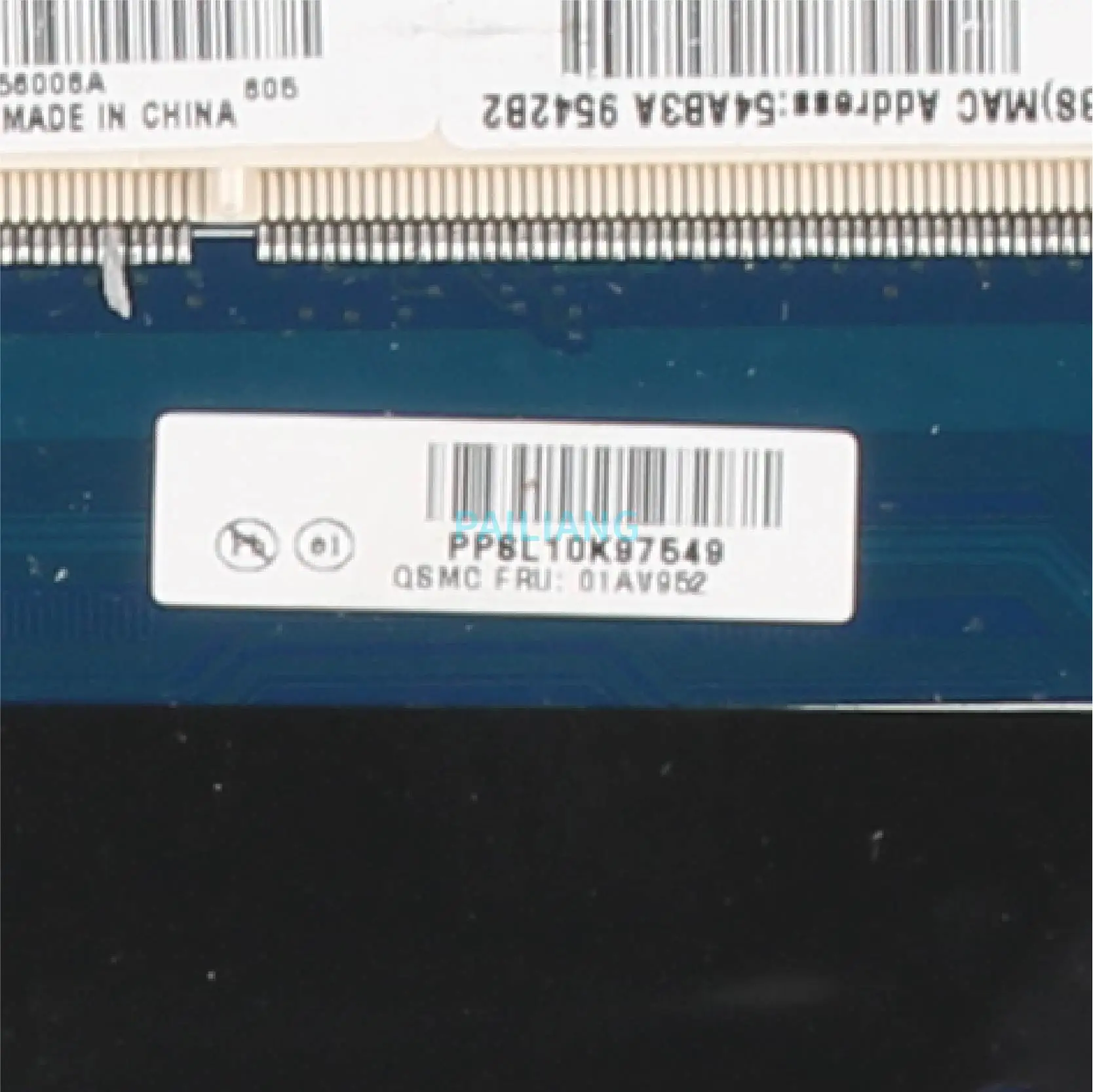 PAILIANG Laptop motherboard For LENOVO Thinkpad YOGA 11E 01AV952 DALI8EMB8F0 Mainboard Core SR29F C