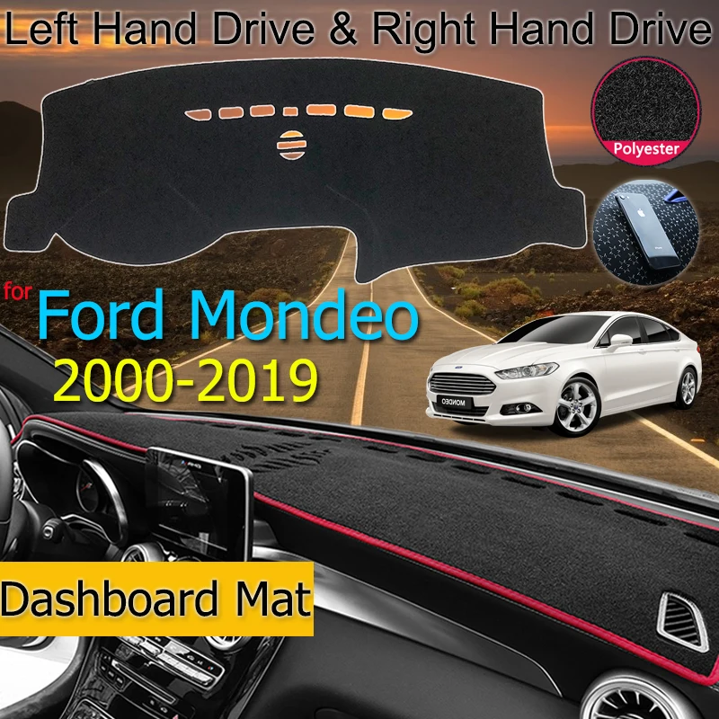 Противоскользящий коврик для Ford Mondeo MK3 MK4 MK5 2000 2019 накладка на приборную панель