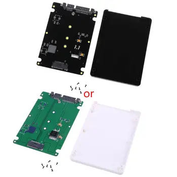 

M.2 NGFF (SATA) SSD to 2.5 Inch SATA3 Adapter Card Solid State Hard Drive Disc Box Enclosure