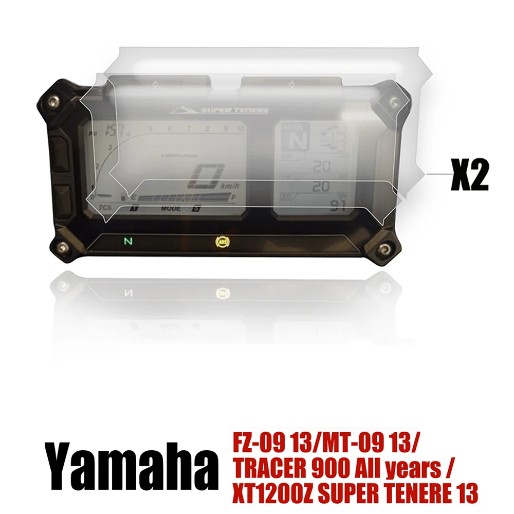 Защитная пленка для экрана Yamaha FZ09 MT09 FZ-09 MT-09 FZ MT 09 XT1200Z XT 1200 Z Super Tenere 2013-2020 Tracer 900