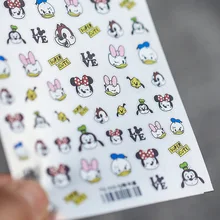 

Disney Luxury Handmade DIY Nail Sticker Mickey Mouse Stitch Disney Princess Cartoon Nail Sticker Nail Decoration