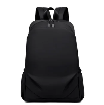 

2020New breathable backpack new casual fashion men's solid color school bag large capacity USB backpack travel outdoor bag