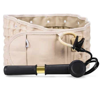 

Physical Decompression Back Belt Back Support Lumbar Traction Belt Spinal Air Traction Belt for Lower Back Pain Relief