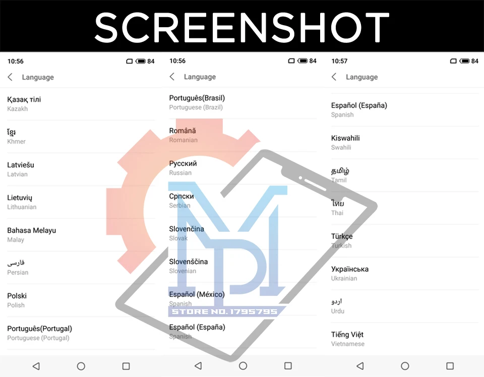 Screen via Language Shot --6