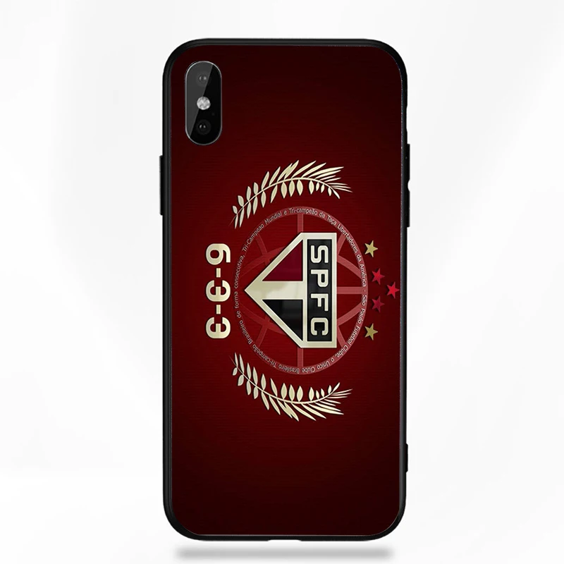 Чехол для телефона Bueno Milik для iphone DIY для Sao Paulo FC чехол черный мягкий TPU для iphone 11Pro X XR XS MAX 7 8 7plus 6 6S 5S SE 5 - Цвет: A1628