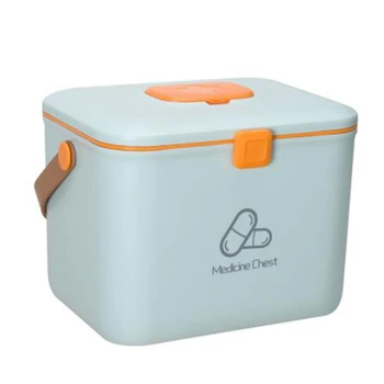 

First Aid Kit Box Organizer Multi Layer First Aid Emergency Desktop Sundries Cosmetic Medicine Kit Plastic Container Box Large