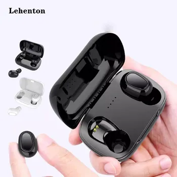 

L21 Bluetooth Earphone Wireless 5.0 Earbuds TWS Headset Dual Earbuds Bass Sound Headphones Handsfree Headset gaming headphones