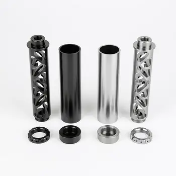 

6 inch extension Spiral 1/2-28 or 5/8-24 Alloy Fuel Filter Single Core for NaPa 4003 WIX 24003 Solvent Motorcycle