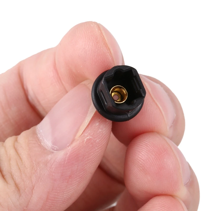 Адаптер Toslink, [5-Pack] адаптер Toslink Female to Toslink Mini Male для Chromecast Audio, iMac, Mac Pro Moire, черный