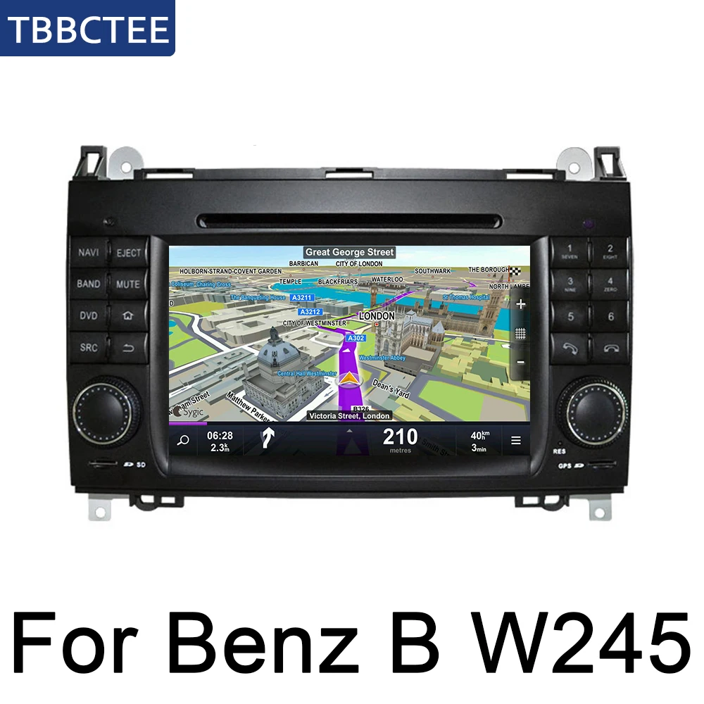 Для Mercedes Benz B Class W245 2005 ~ 2011 NTG мультимедийный плеер HD стерео Android автомобильный DVD GPS