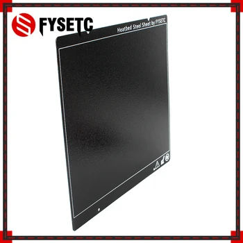 

Prusa i3 MK3 MK52 Black Double Sided Textured PEI Spring Steel Sheet Powder Coated PEI Build Sheet For Prusa i3 MK2.5S mk3 MK3S
