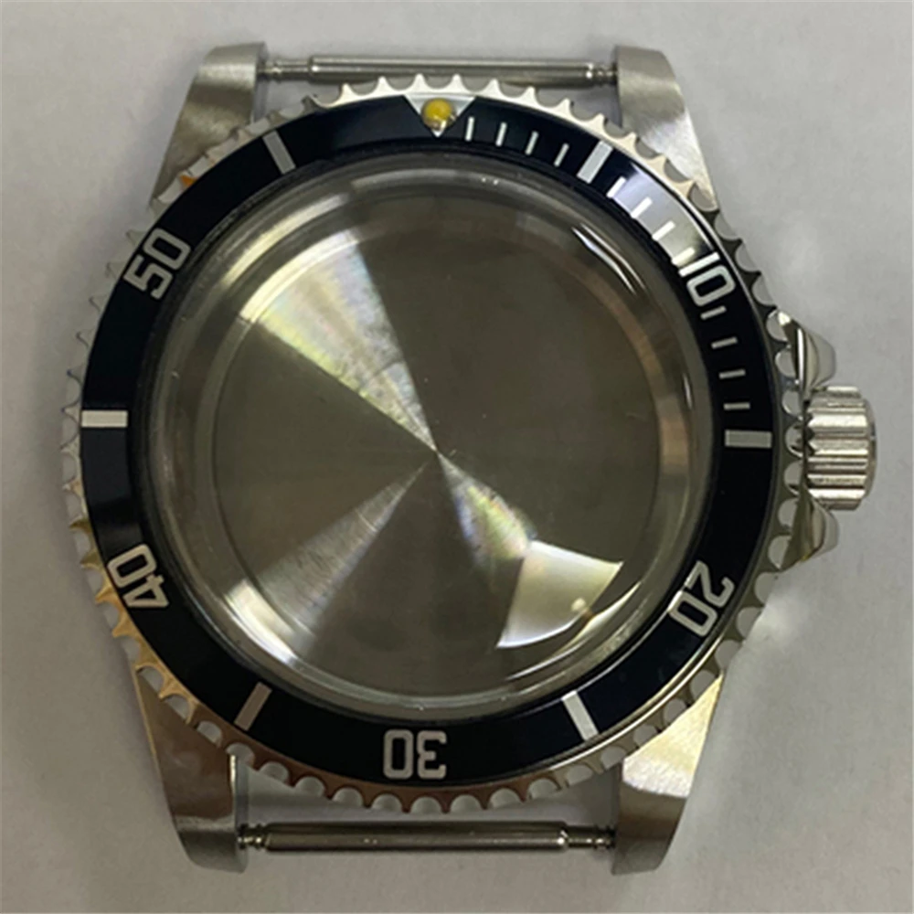 New 39.5mm Stainless Steel Watch Case for NH35 NH36 Mechanical Movement Modified Waterproof NH35 Case Cover Watch Accessories