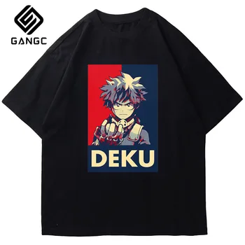 

My Hero Academia Vintage Fashion Hip hop Funny Cartoon Tshirt Tees Tops Men's t-shirt Sugoi Himiko Boku No Hero Academia