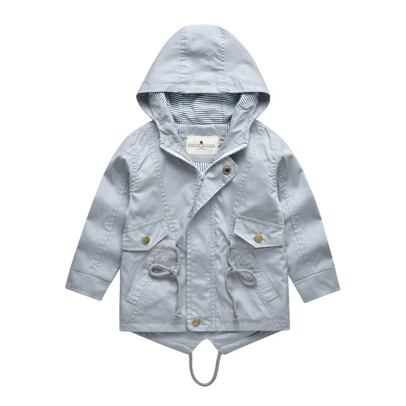 Весенне-осенняя куртка для маленьких мальчиков; брендовые топы с Микки Маусом; теплая верхняя одежда; ветрозащитная одежда с капюшоном для мальчиков; детская одежда