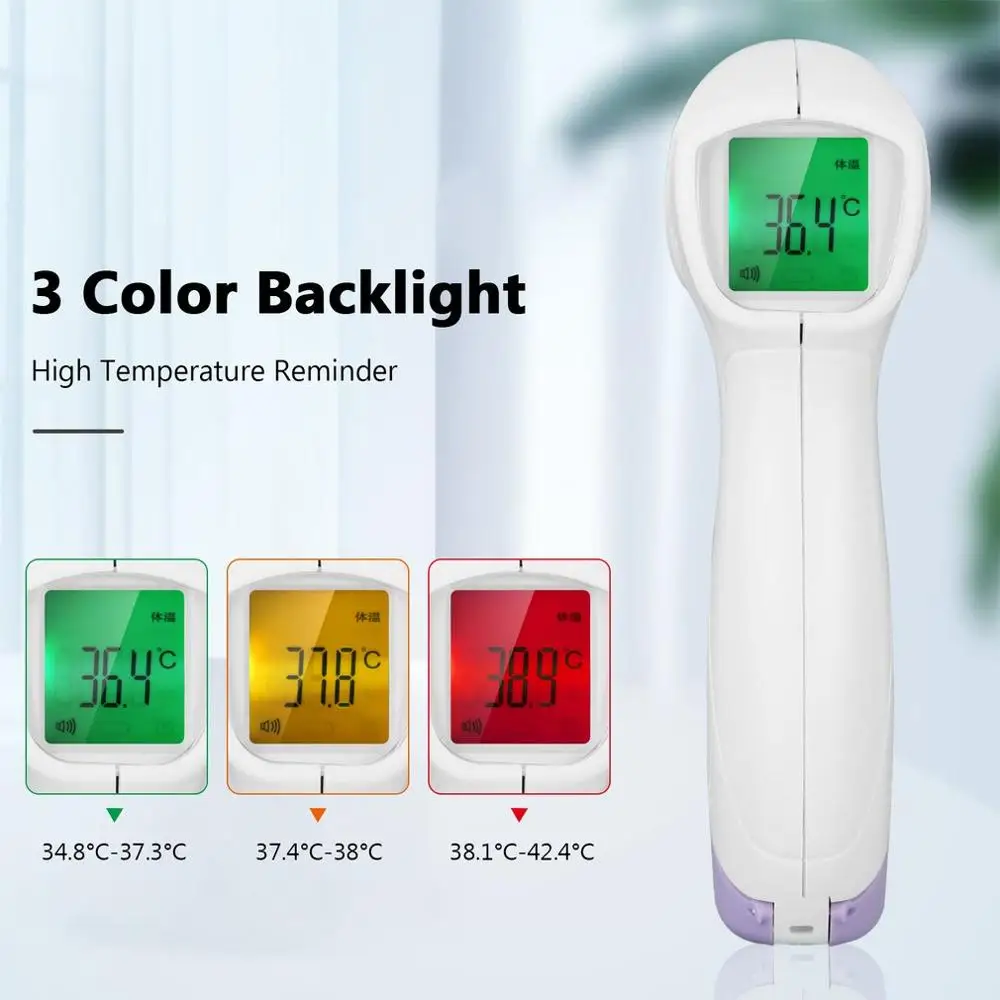 

Non-Contact Infrared Human Body Thermometer Home Hand-Held Digital Thermometer Temperature Measurement Meter